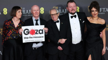 Yönetmen Ken Loach’tan BAFTA ödül töreninde “Gazze Katliamı Durdurun” mesajı